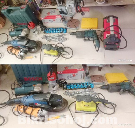 কাঠ ও মেটাল মেশিনারী কম্বো সেট